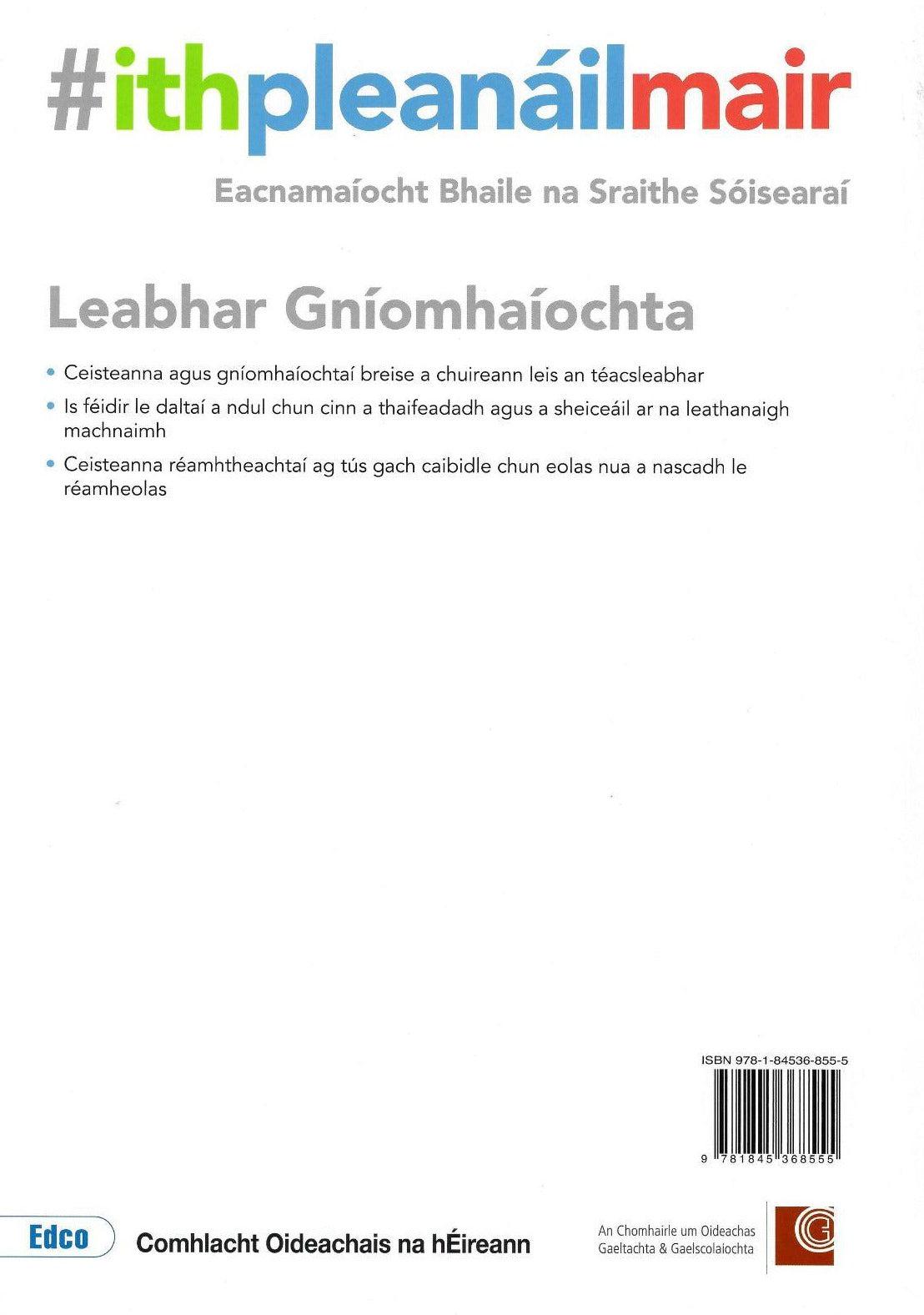 Ith pleanáil mair (Eat Plan Live) - Leabhair Gníomhaíochta Amhain (Workbook Only) by Edco on Schoolbooks.ie