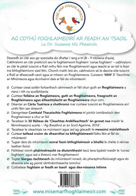 ■ Mise Mar Fhoghlaimeoir 3 Teacher's Resource Book & Stickers by Edco on Schoolbooks.ie