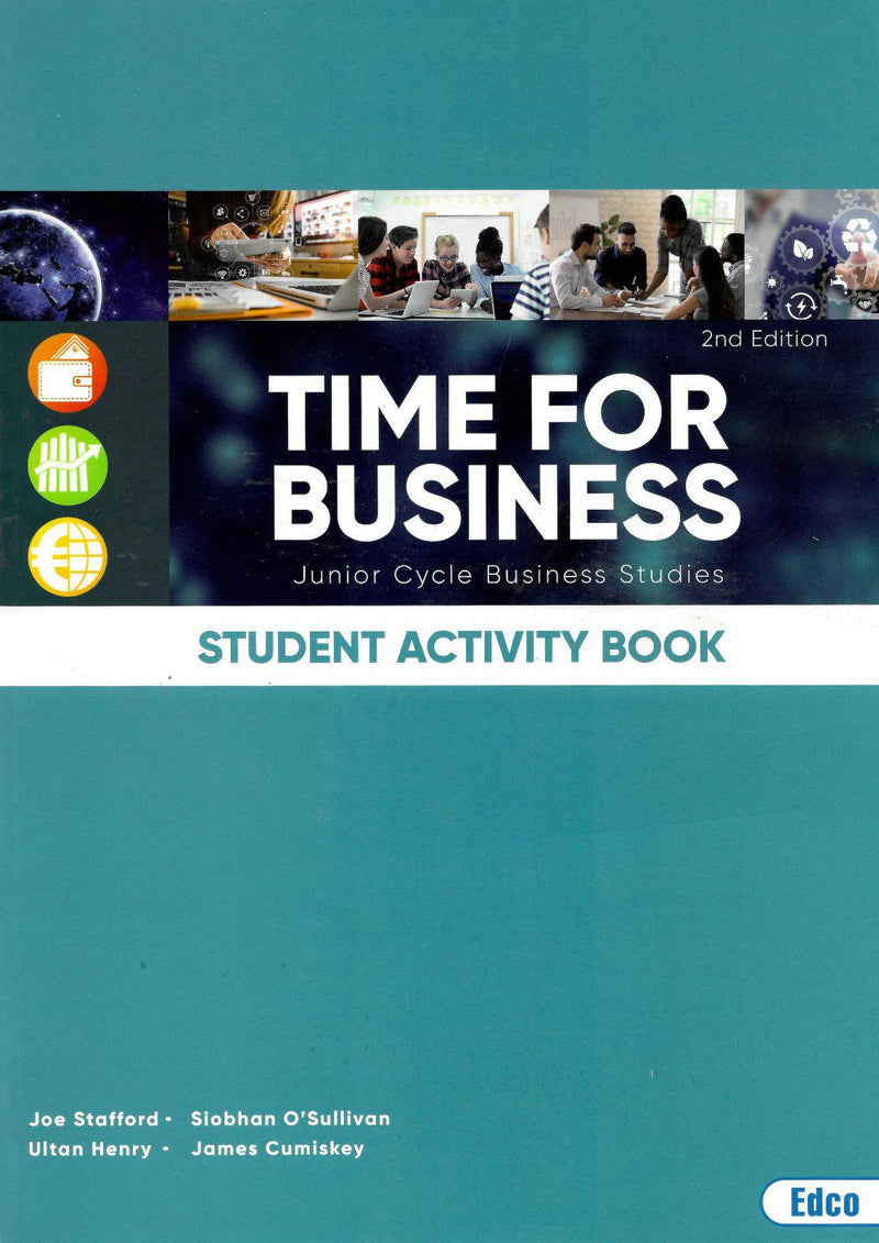 Time For Business - 2nd / New Edition (2020) - Student Activity Book Only by Edco on Schoolbooks.ie