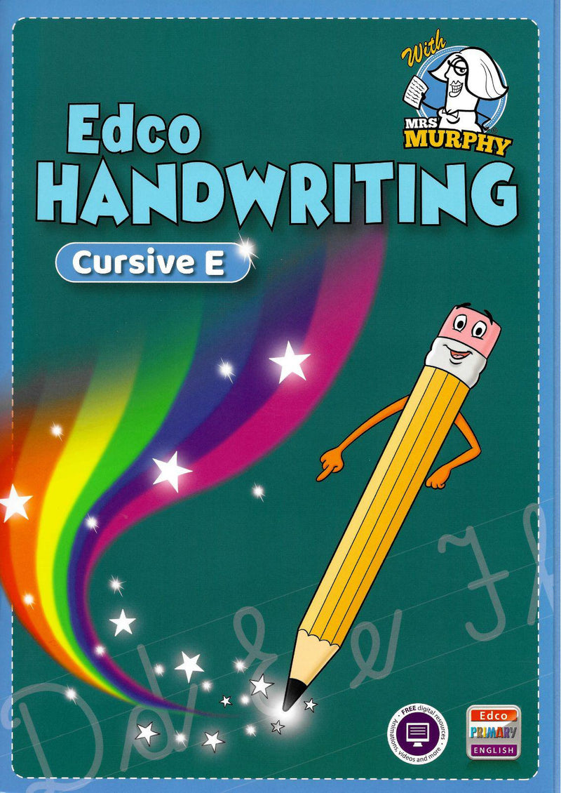Handwriting E - Cursive - Third Class by Edco on Schoolbooks.ie