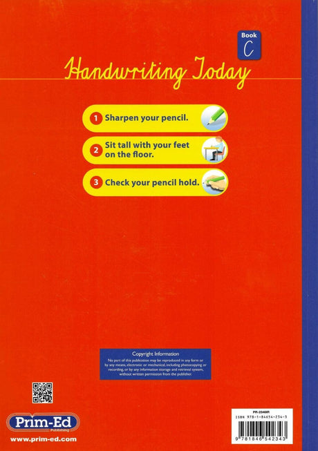 ■ Handwriting Today - Book C by Prim-Ed Publishing on Schoolbooks.ie