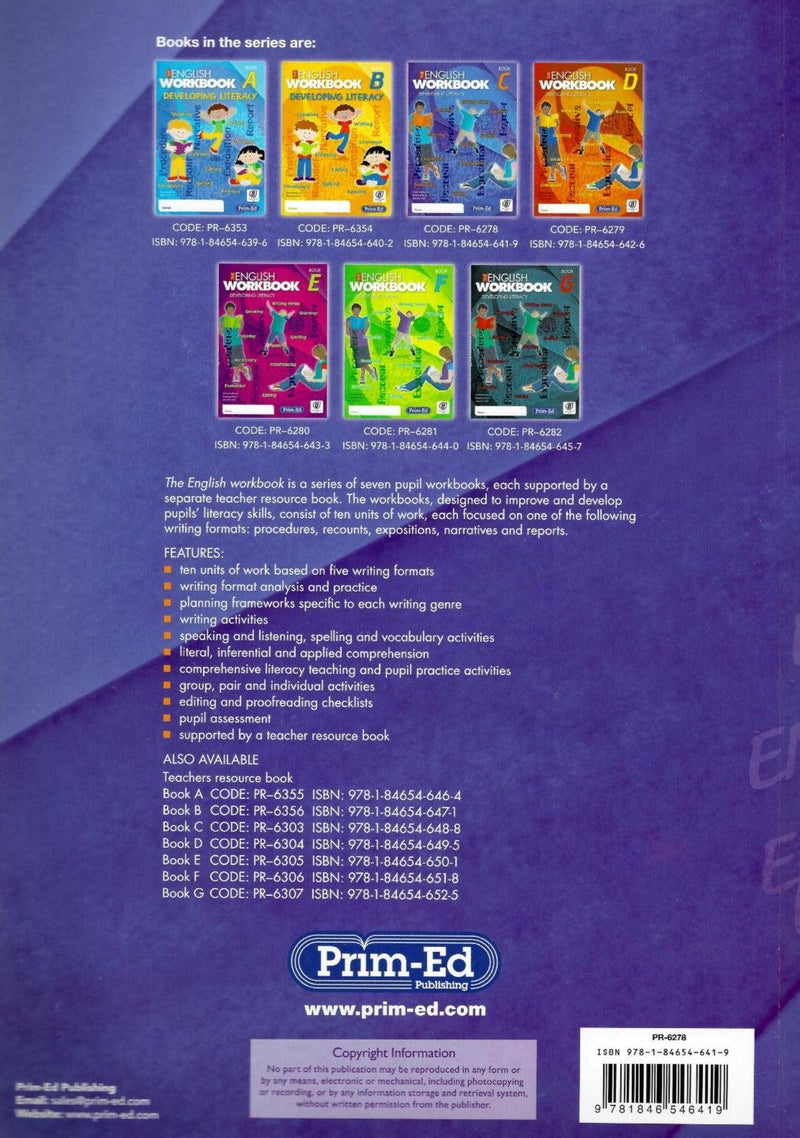 The English Workbook - Book C by Prim-Ed Publishing on Schoolbooks.ie
