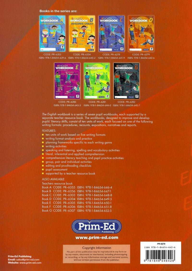 The English Workbook - Book D by Prim-Ed Publishing on Schoolbooks.ie