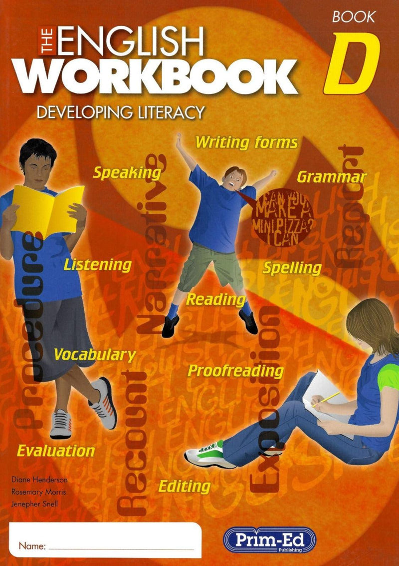 The English Workbook - Book D by Prim-Ed Publishing on Schoolbooks.ie