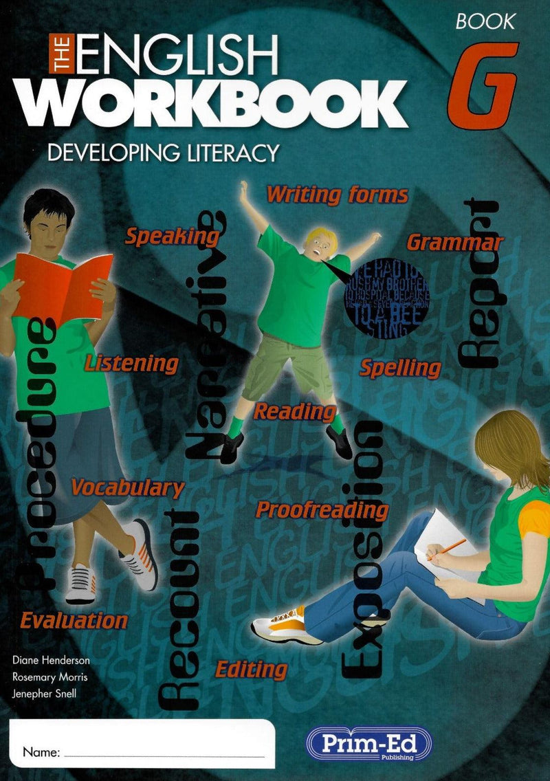 The English Workbook - Book G by Prim-Ed Publishing on Schoolbooks.ie