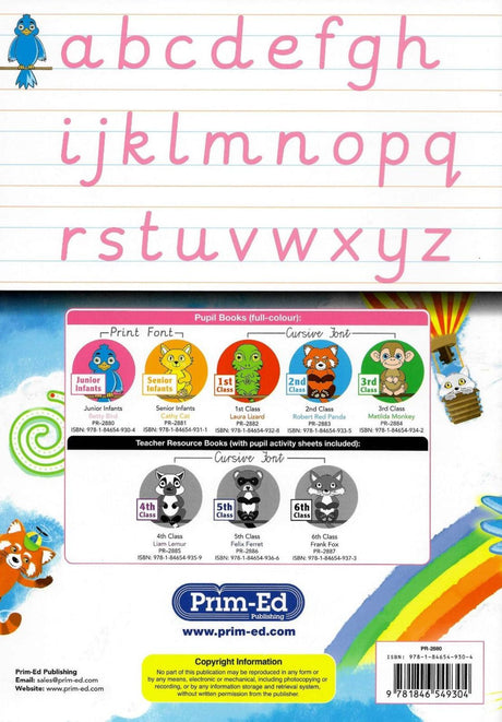 New Wave Handwriting - Junior Infants by Prim-Ed Publishing on Schoolbooks.ie