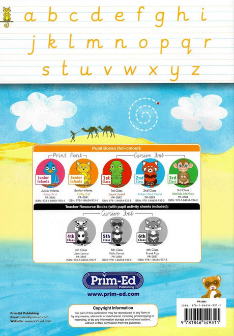 New Wave Handwriting - Senior Infants by Prim-Ed Publishing on Schoolbooks.ie