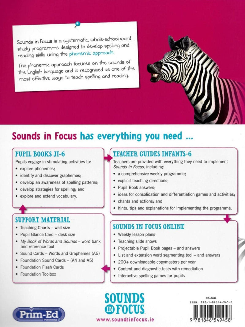Sounds in Focus 4 by Prim-Ed Publishing on Schoolbooks.ie