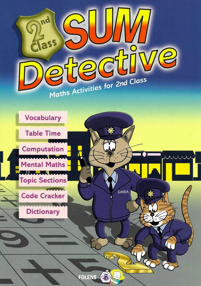 Sum Detective - 2nd Class by Folens on Schoolbooks.ie