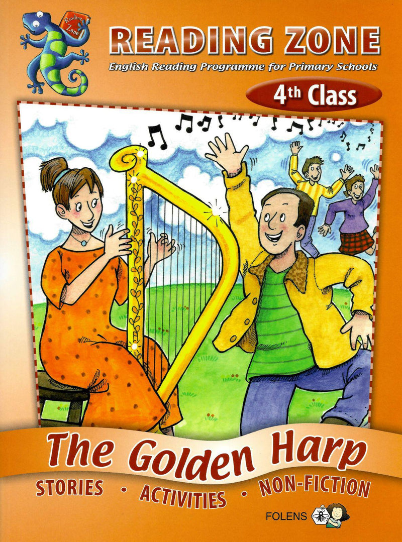 Reading Zone - 4th Class - The Golden Harp by Folens on Schoolbooks.ie