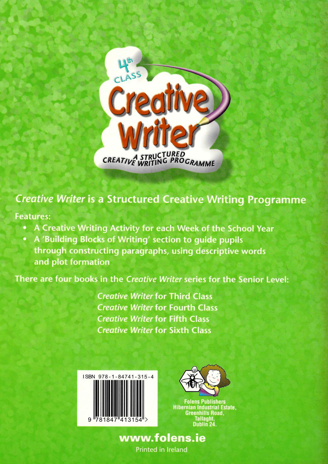 Creative Writer Book B - 4th Class by Folens on Schoolbooks.ie