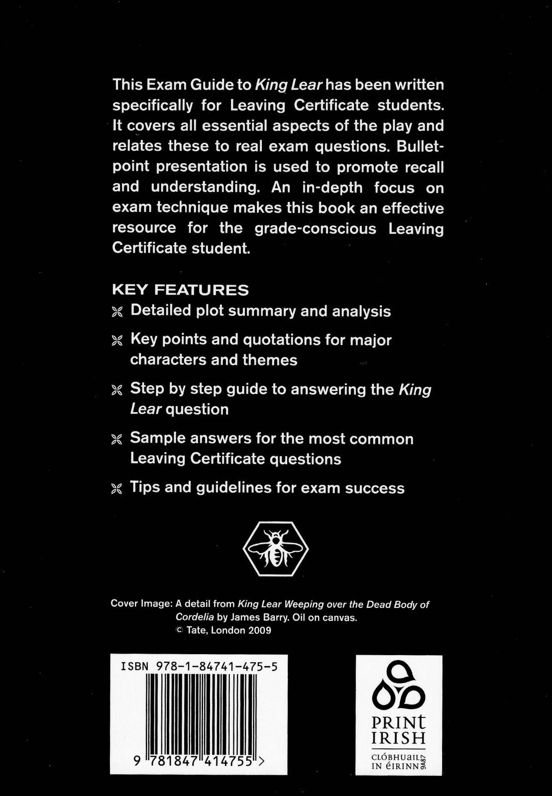 King Lear - An Exam Guide by Folens on Schoolbooks.ie