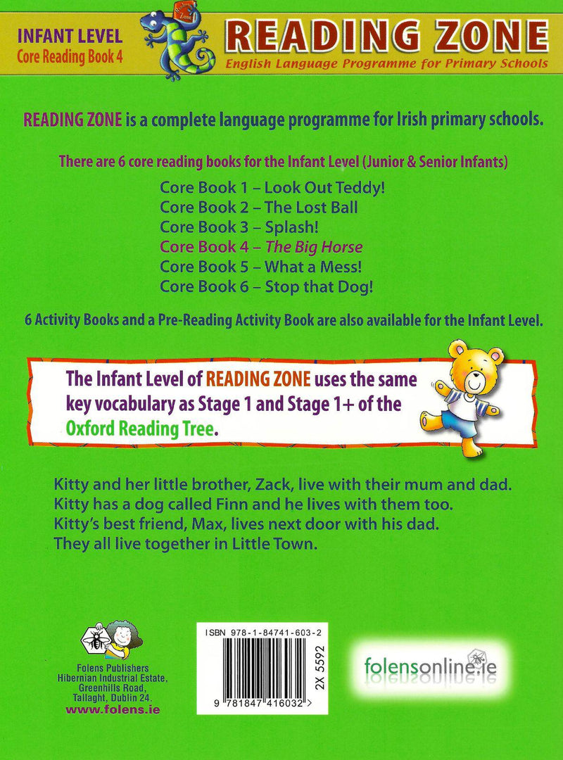 Reading Zone - The Big Horse - Core Book by Folens on Schoolbooks.ie