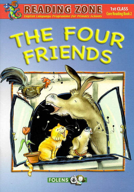 Reading Zone - The Four Friends - Core Book by Folens on Schoolbooks.ie