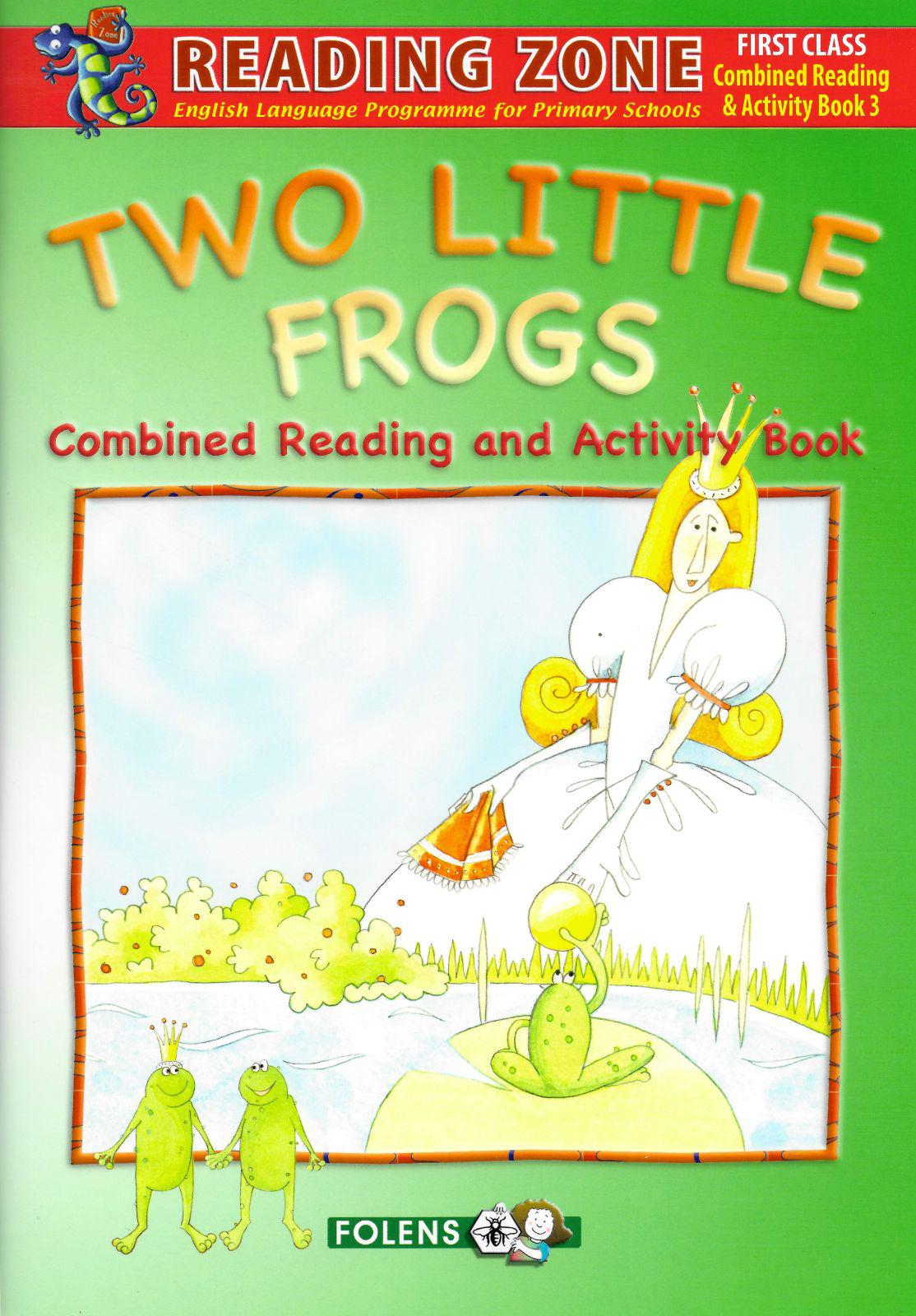 Reading Zone - Two Little Frogs - First class by Folens on Schoolbooks.ie