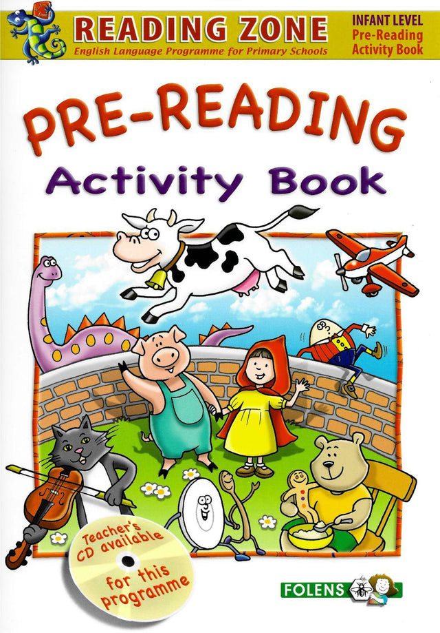 Pre-Reading Activity Book - Reading Zone by Folens on Schoolbooks.ie