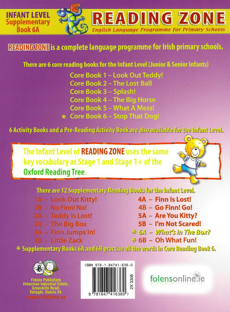 Reading Zone - Senior Infants by Folens on Schoolbooks.ie