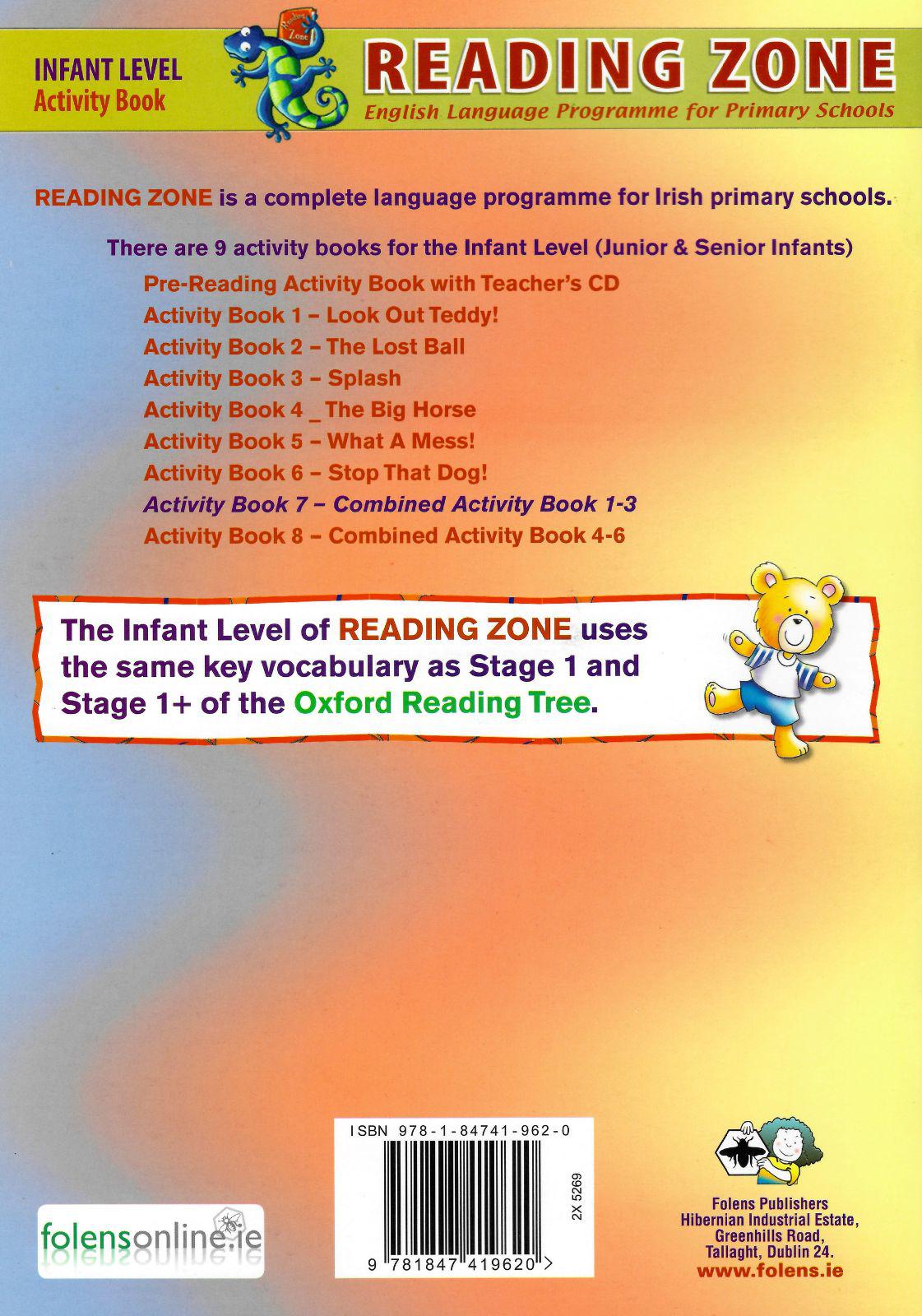 Activity Book for Readers 1-3 - Junior Infants by Folens on Schoolbooks.ie