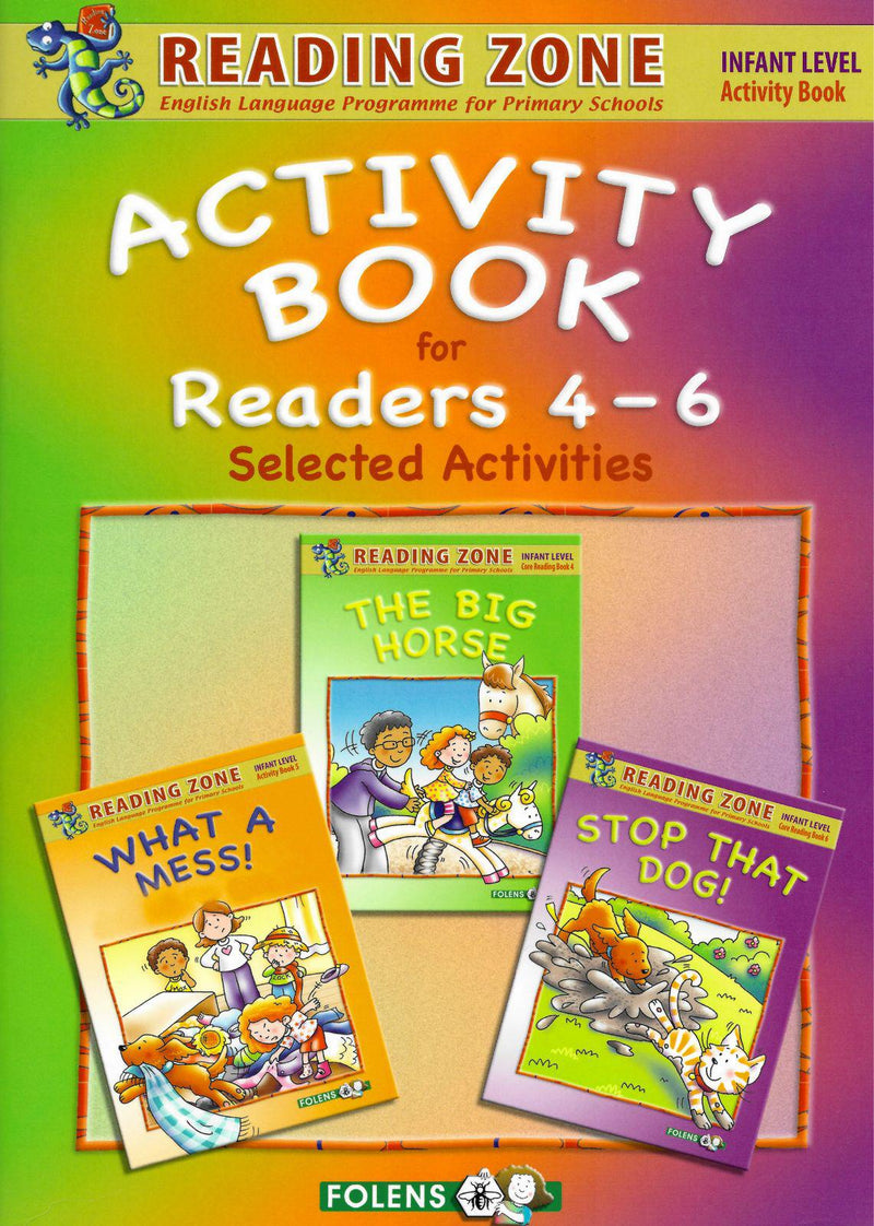 Reading Zone - Senior Infants Activity Book for Readers 4-6 by Folens on Schoolbooks.ie