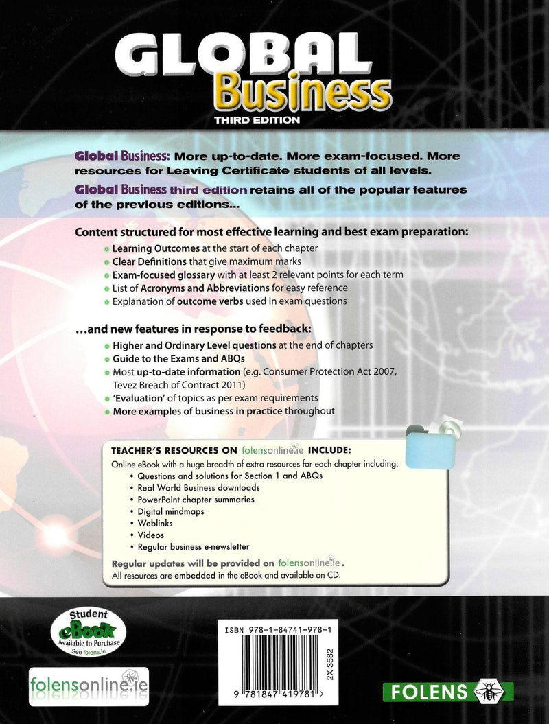 ■ Global Business, 3rd Edition by Folens on Schoolbooks.ie