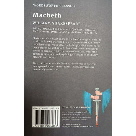 Macbeth - Wordsworth Classics by Wordsworth Editions Ltd on Schoolbooks.ie