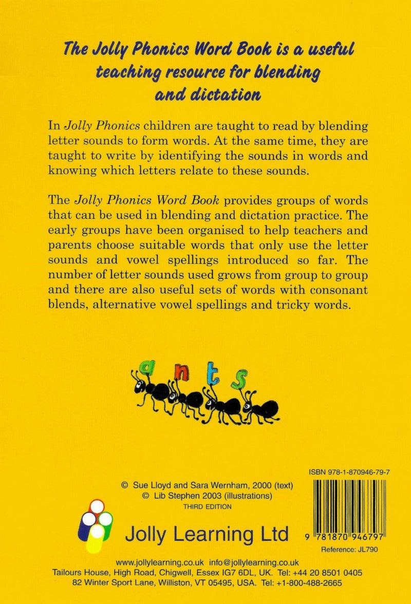 Jolly Phonics Word Book by Jolly Learning Ltd on Schoolbooks.ie