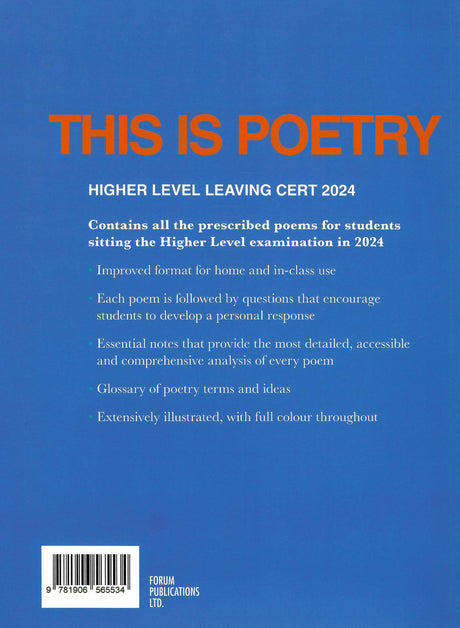 ■ This Is Poetry 2024 - Higher Level - Old Edition by Forum Publications on Schoolbooks.ie
