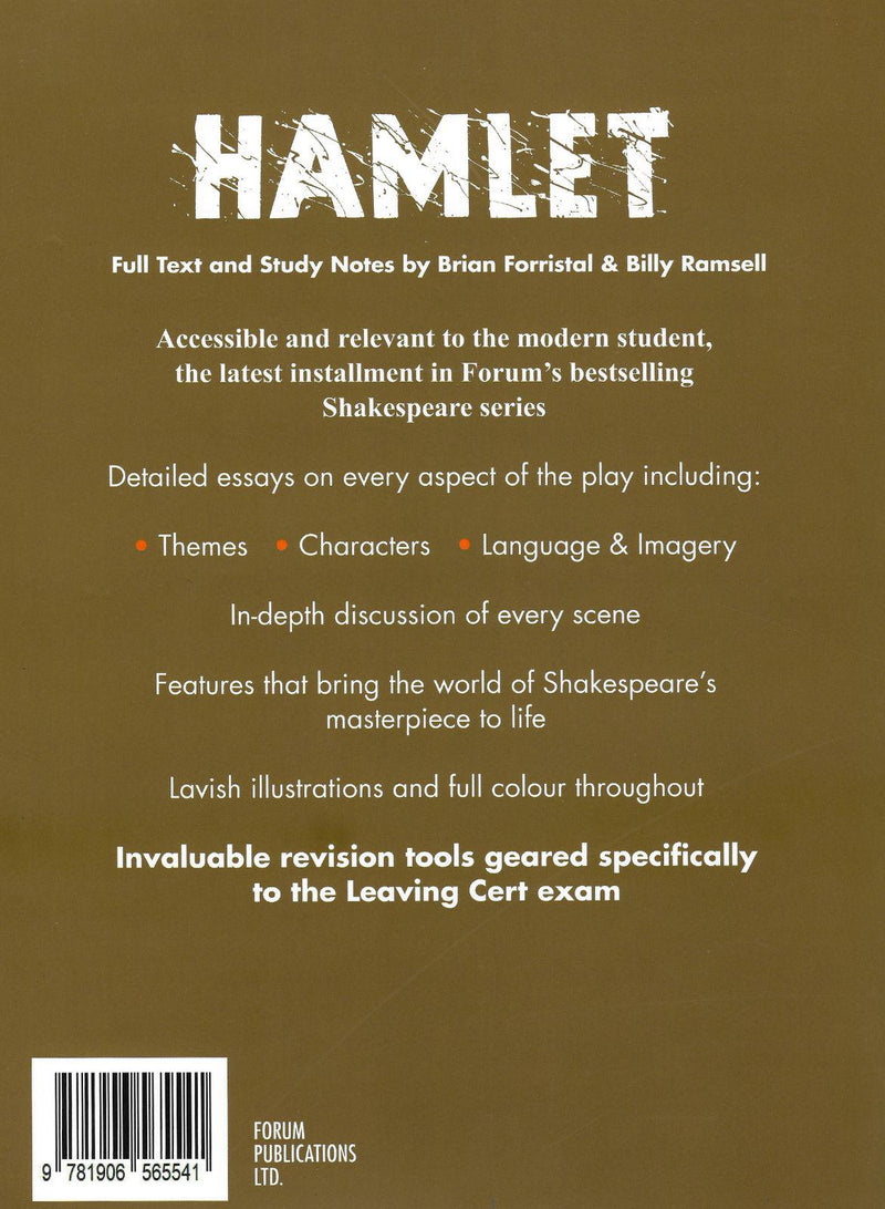 Hamlet - Full Text And Study Notes - 3rd / New Edition (2022) by Forum Publications on Schoolbooks.ie
