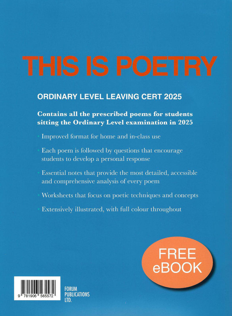 This Is Poetry 2025 - Ordinary Level by Forum Publications on Schoolbooks.ie