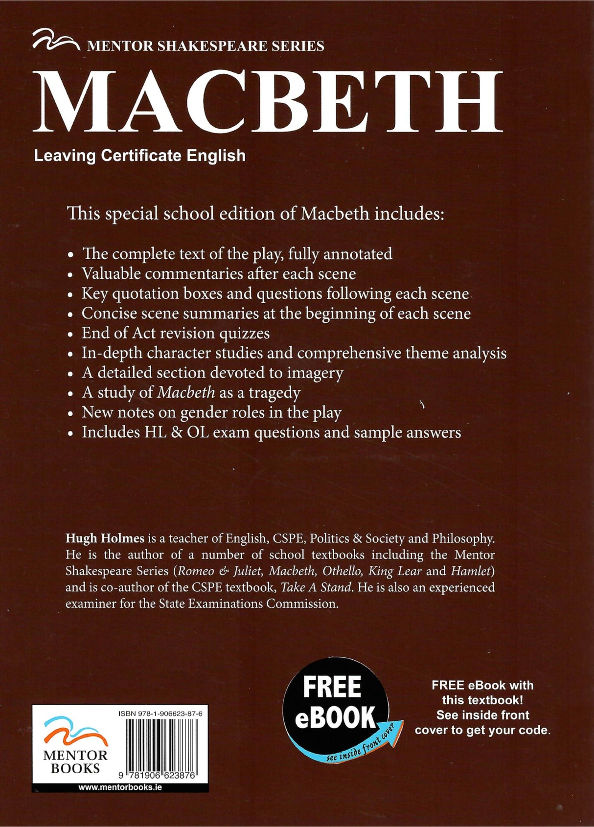 Macbeth - New Edition (2024) by Mentor Books on Schoolbooks.ie