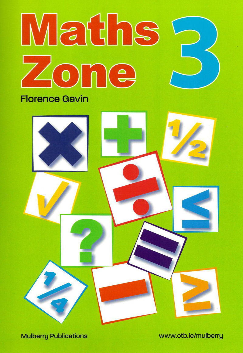 Maths Zone: Book 3 by Outside the Box on Schoolbooks.ie