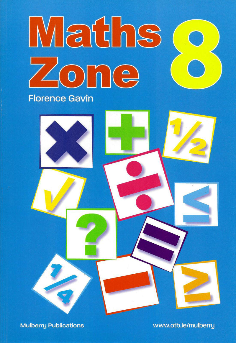 Maths Zone: Book 8 by Outside the Box on Schoolbooks.ie