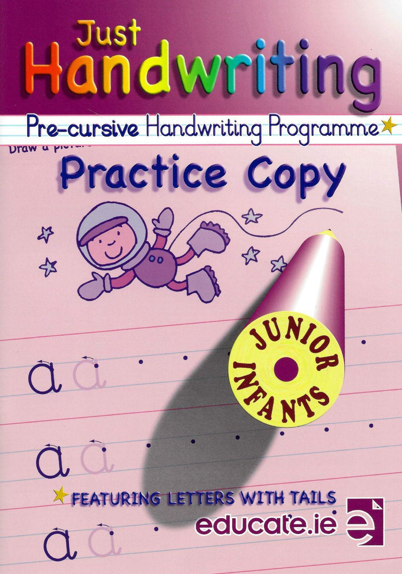 Just Handwriting - Junior Infants by Educate.ie on Schoolbooks.ie