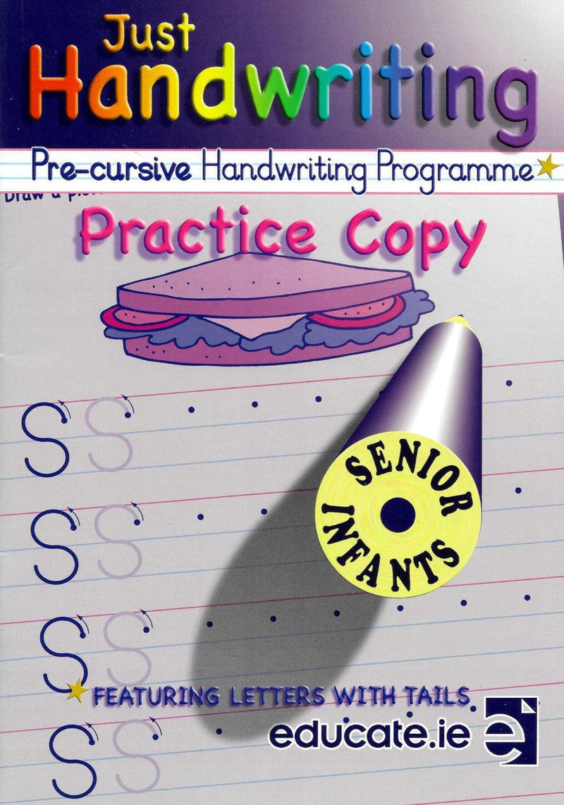 Just Handwriting - Senior Infants by Educate.ie on Schoolbooks.ie