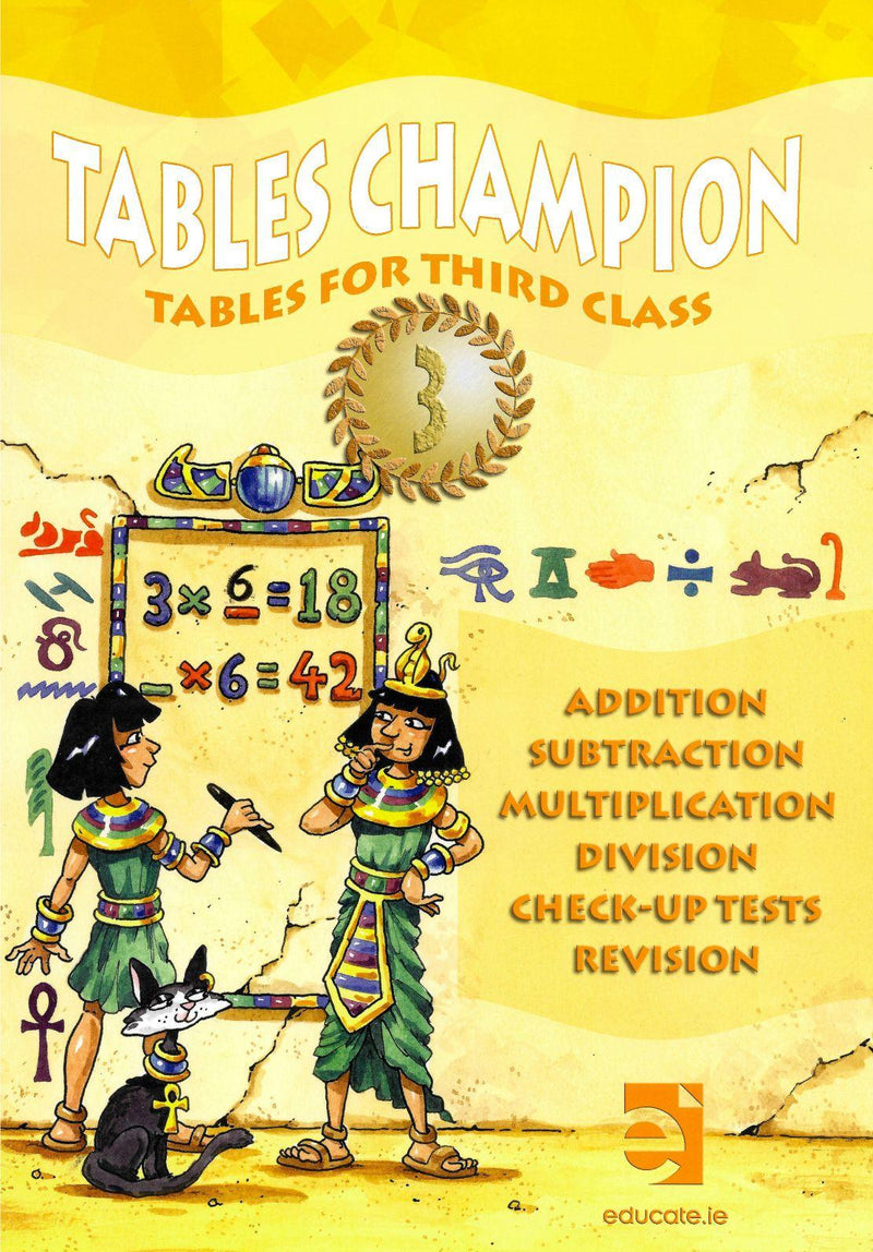 Tables Champion 3 by Educate.ie on Schoolbooks.ie