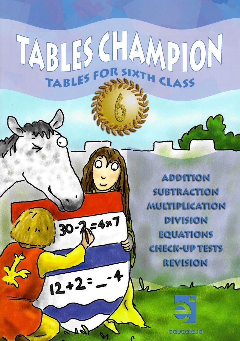 Tables Champion 6 by Educate.ie on Schoolbooks.ie