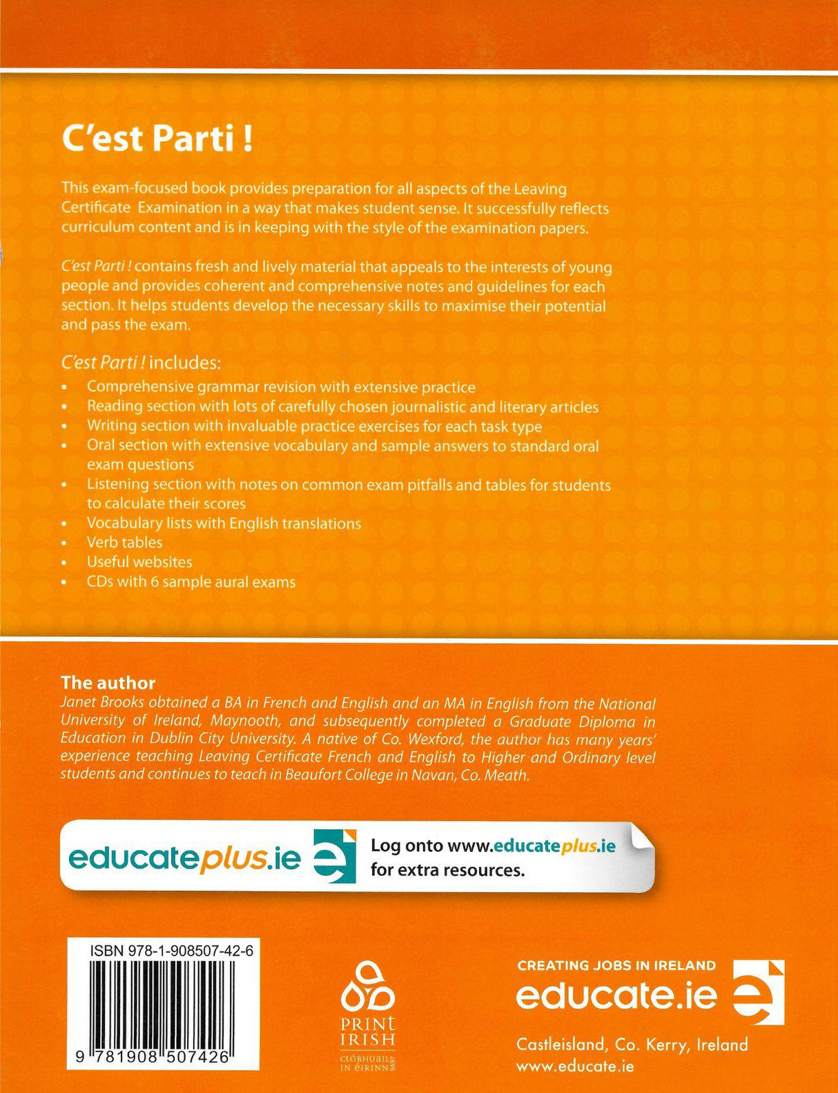 ■ C'est Parti ! En Route vers le Bac Ordinaire by Educate.ie on Schoolbooks.ie