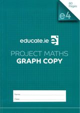 Project Maths Graph Copy A4 - 80 Page by Educate.ie on Schoolbooks.ie