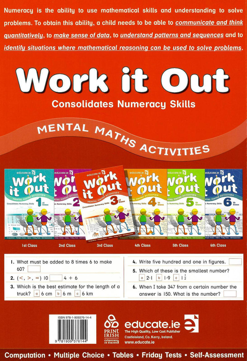 Work it Out - 3rd Class by Educate.ie on Schoolbooks.ie
