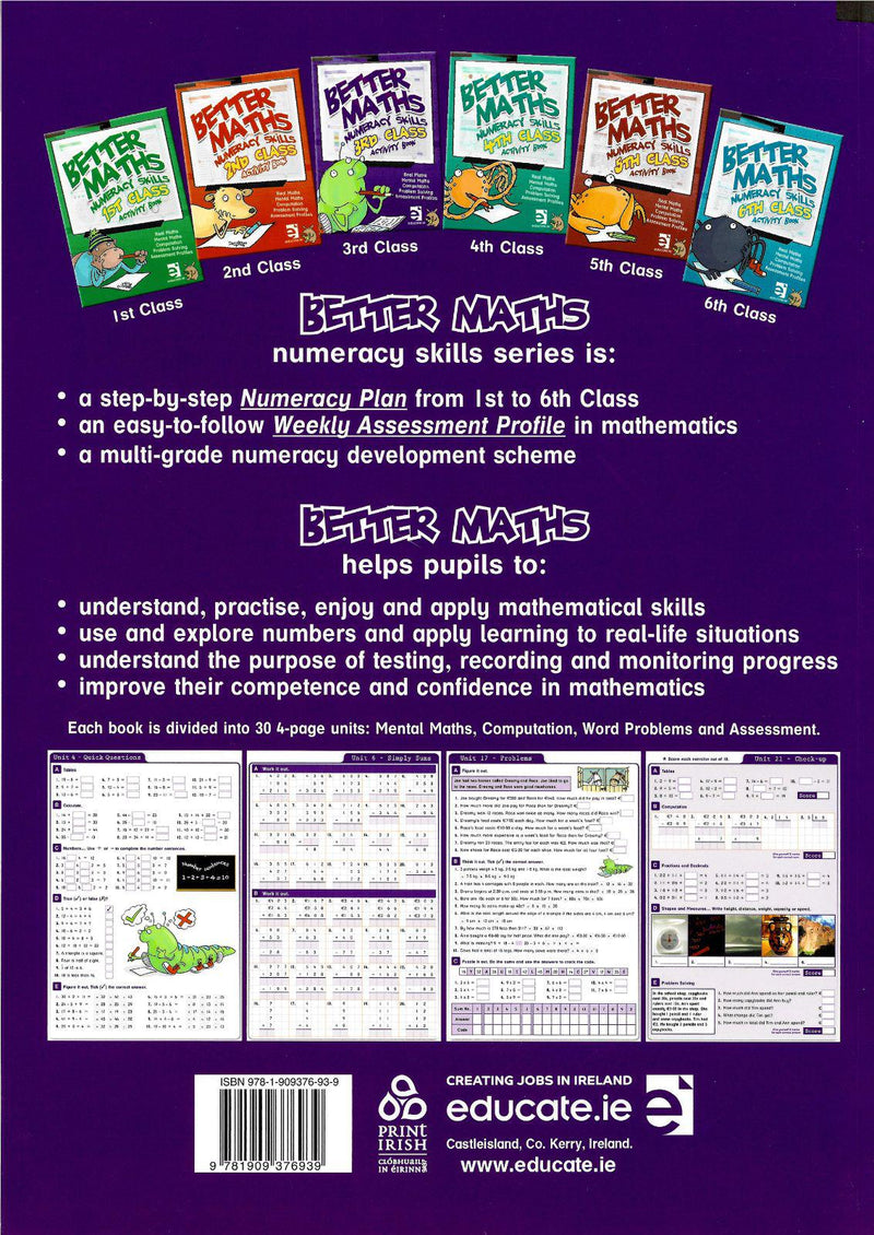 Better Maths - 3rd Class by Educate.ie on Schoolbooks.ie