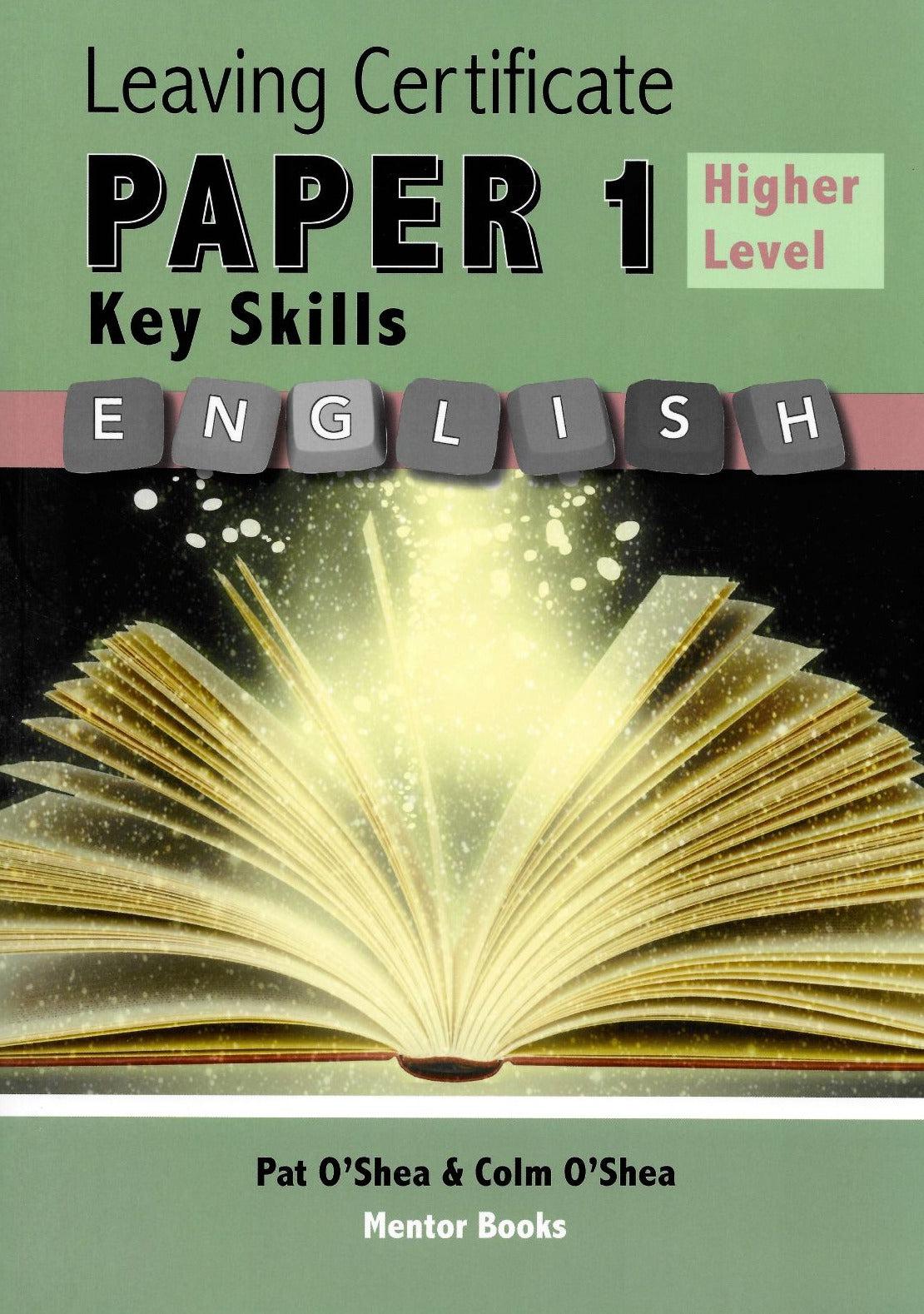 ■ Paper One Key Skills - Higher Level - 1st / Old Edition by Mentor Books on Schoolbooks.ie