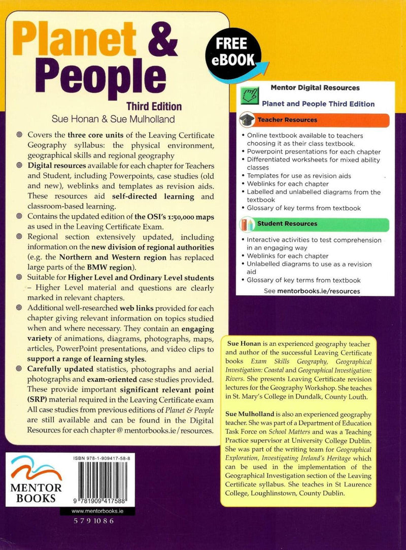 Planet and People - Core Book - 3rd Edition by Mentor Books on Schoolbooks.ie