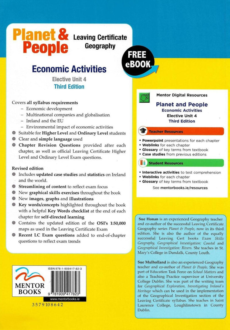 Planet and People - Economic Activities - 3rd Edition - Elective 4 by Mentor Books on Schoolbooks.ie