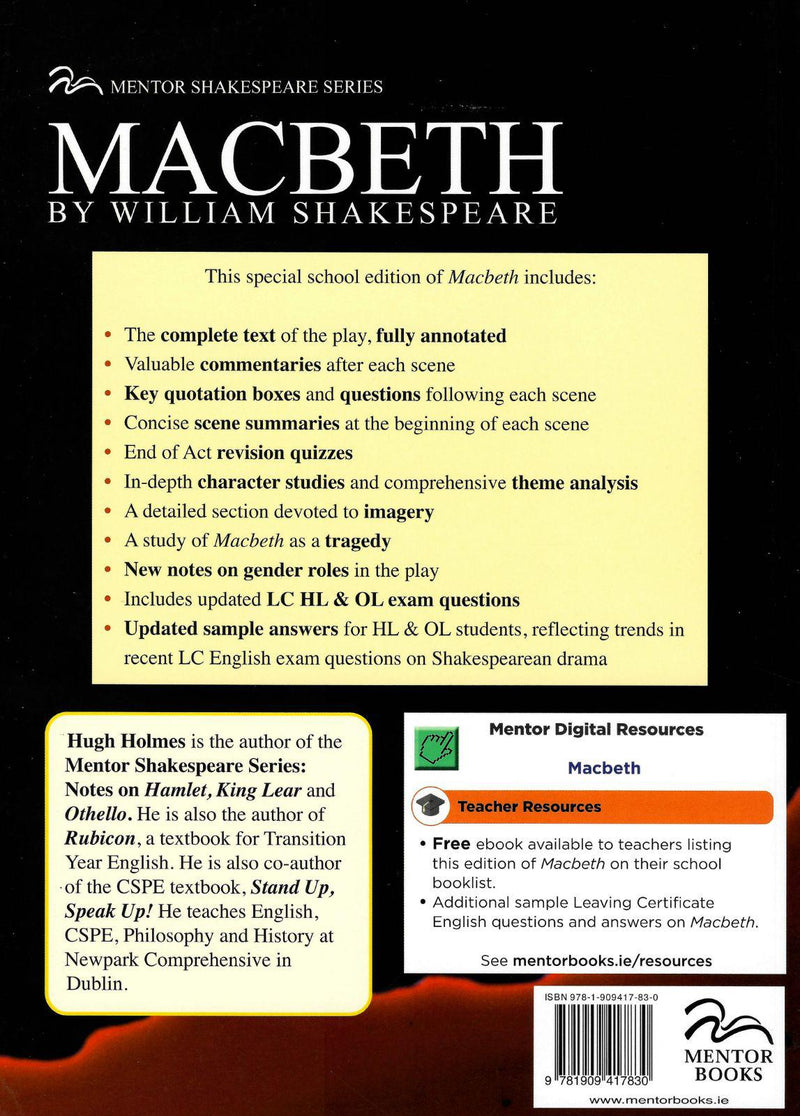 Macbeth by Mentor Books on Schoolbooks.ie