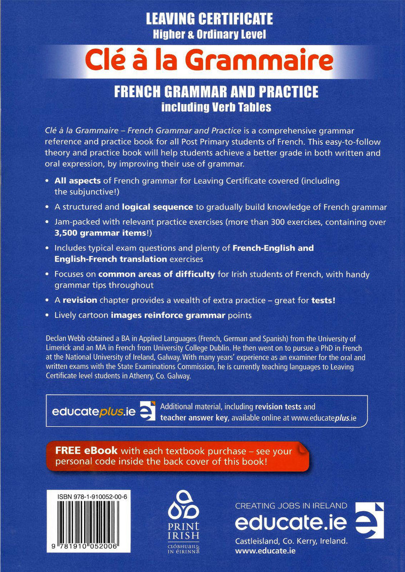 Cle a La Grammarie by Educate.ie on Schoolbooks.ie