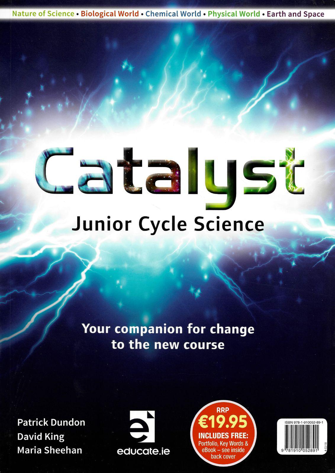 Catalyst - Junior Cycle Science by Educate.ie on Schoolbooks.ie