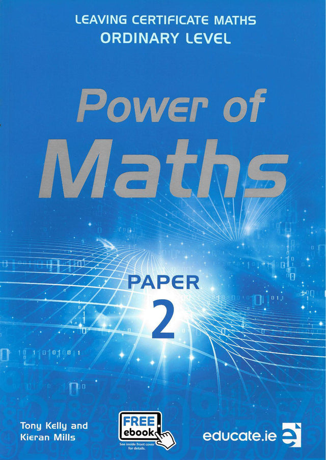 ■ Power of Maths - Leaving Cert - Paper 2 - Ordinary Level - Textbook Only by Educate.ie on Schoolbooks.ie