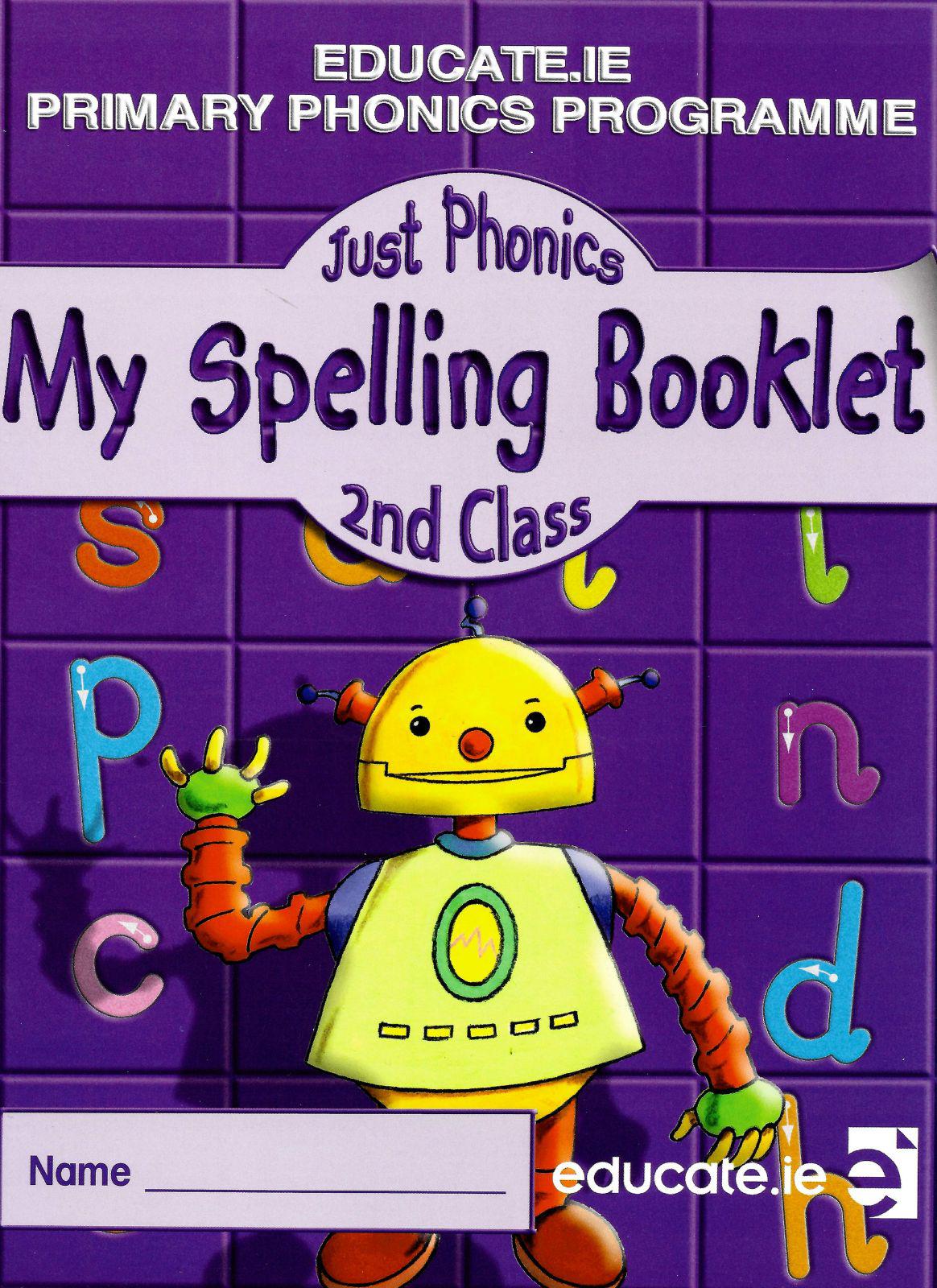 Just Phonics 2nd Class by Educate.ie on Schoolbooks.ie