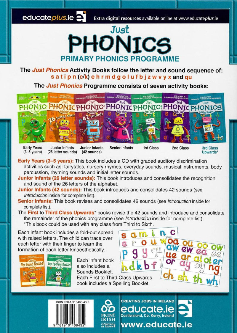Just Phonics 3rd Class by Educate.ie on Schoolbooks.ie