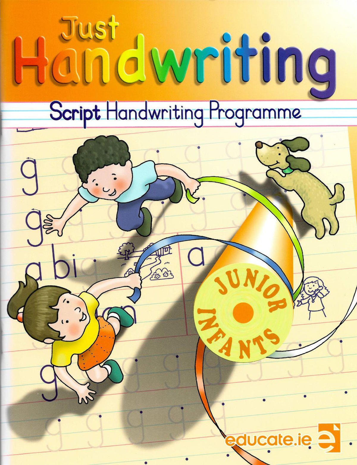 Children's Handwriting Script Just Handwriting - Junior Infants - Script Style – Schoolbooks.ie